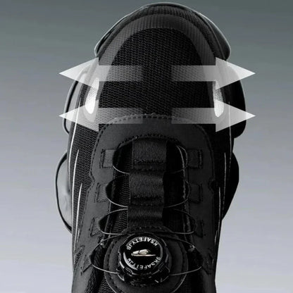 Orthopedic Steel Toe Safety Work Shoes with Memory Foam