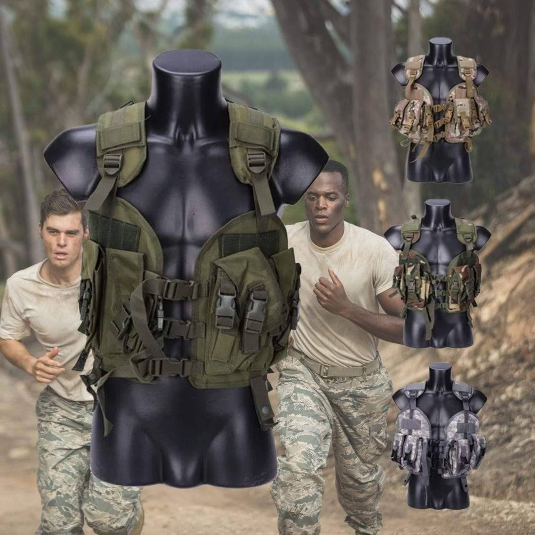 Outdoor Tactical Hunting Vest with Multiple Pockets