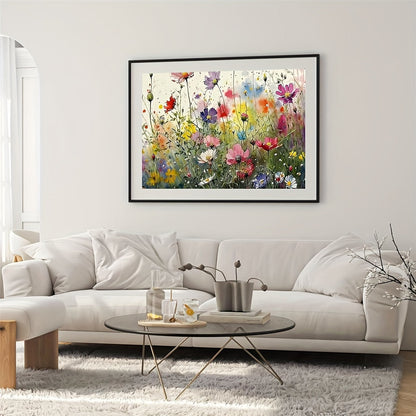 Paint by Numbers Flowers - For Beginners - Wall Art 40.64x50.8 cm Unframed