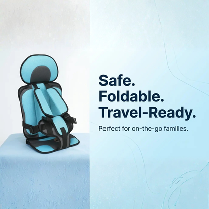 Portable & Foldable Child Car Booster Seat