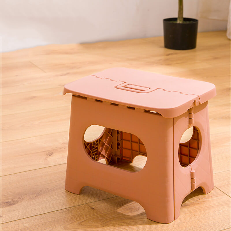 Portable Folding Step Stool with Handle for Versatile Use