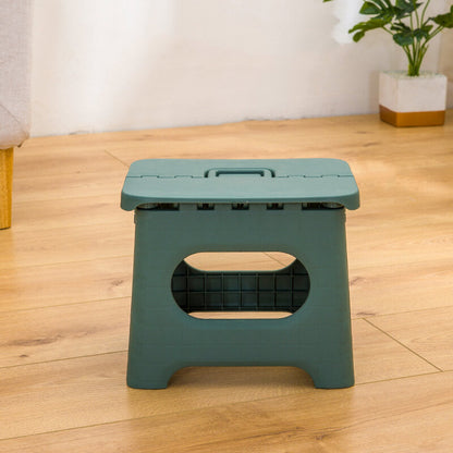 Portable Folding Step Stool with Handle for Versatile Use