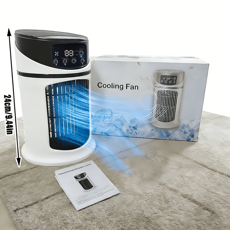 Portable Personal Air Cooler & Humidifier with LED Light