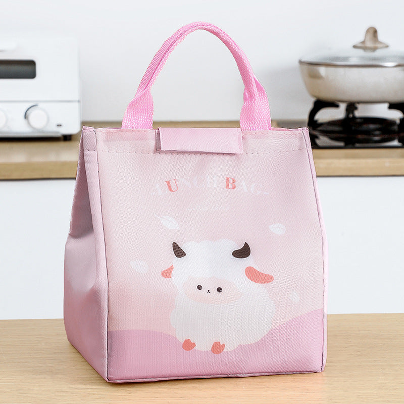 Rabbit-Themed Insulated Lunch Bag