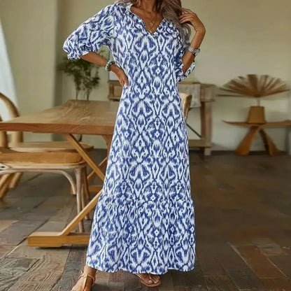Rachel | Effortless Boho Casual Maxi Dress for Women in Long Summer Style