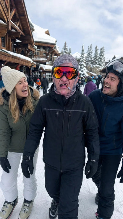 Realistic Face Balaclava – Funny Ski & Snowboard Mask for Cold Weather