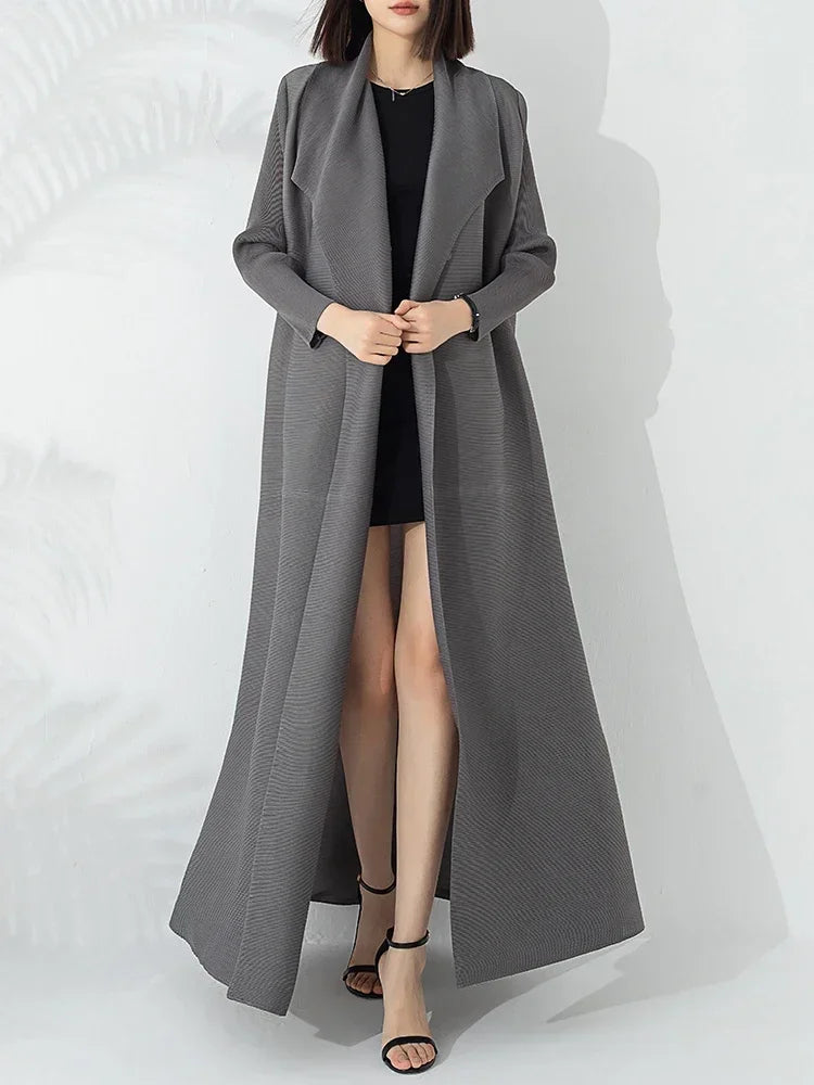 Reese | Women's Belted A-Line Coat - Image 2