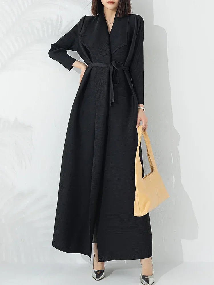 Reese | Women's Belted A-Line Coat - Image 3