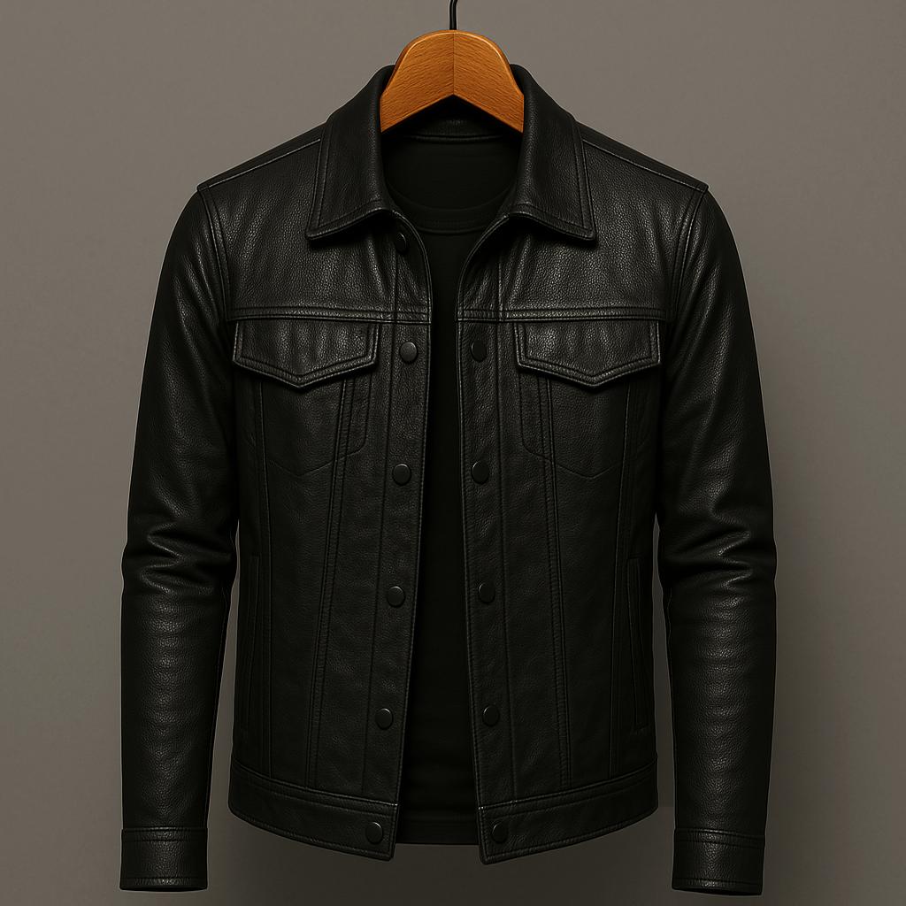 Rider Faux Leather Jacket