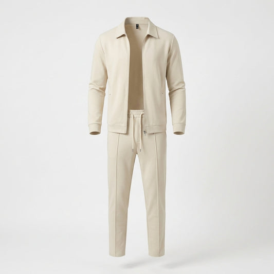 Image of Ryan | Men's Zip Up Jacket Suit Set
