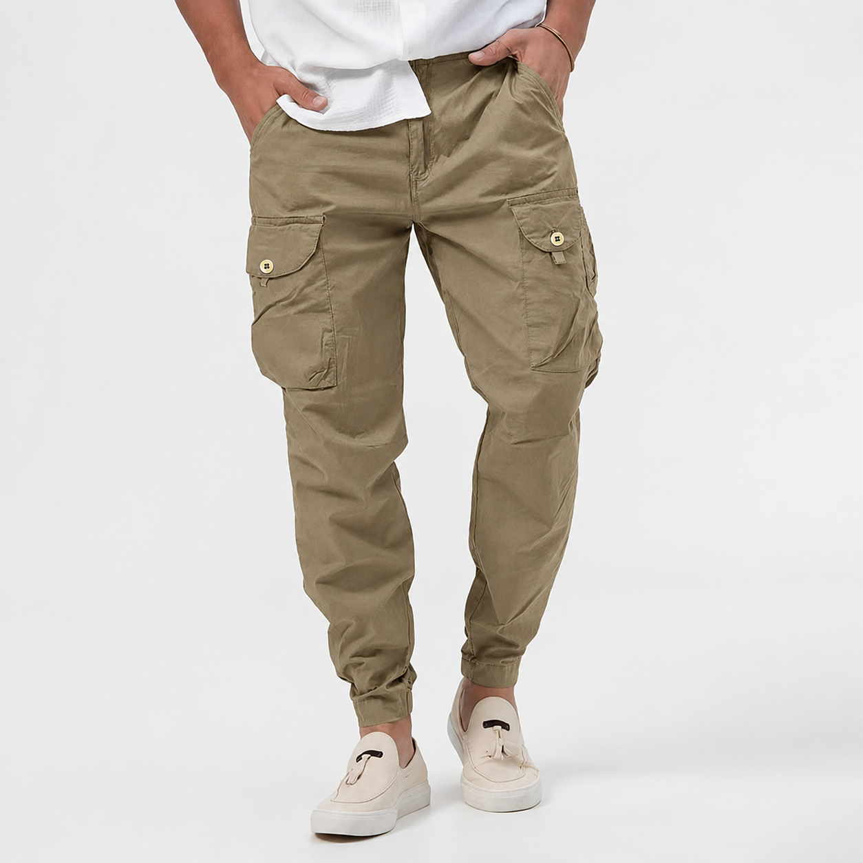 Sam | Men's Jogger Cargo Pants - Image 1