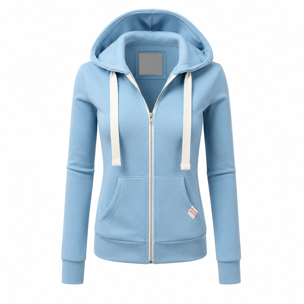 Sandy | Women's Zip-Up Fitted Hoodie - Image 1