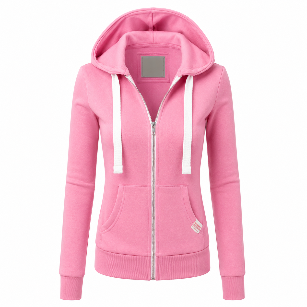 Sandy | Women's Zip-Up Fitted Hoodie - Image 1