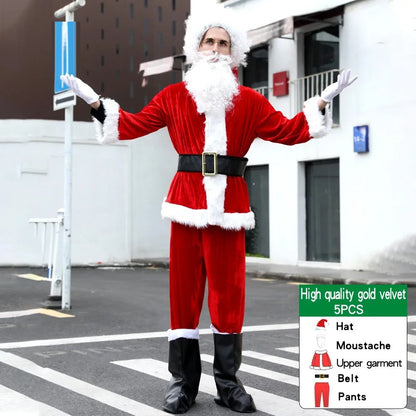 Santa Claus Cosplay Costume Set