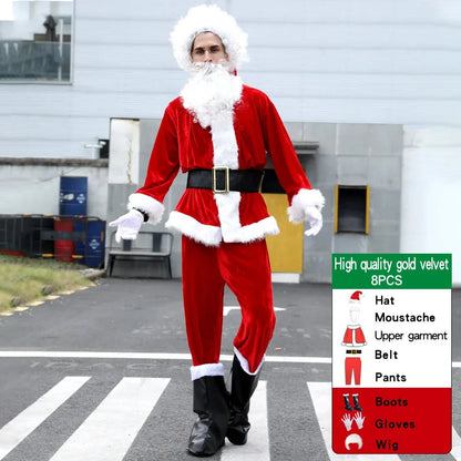 Santa Claus Cosplay Costume Set