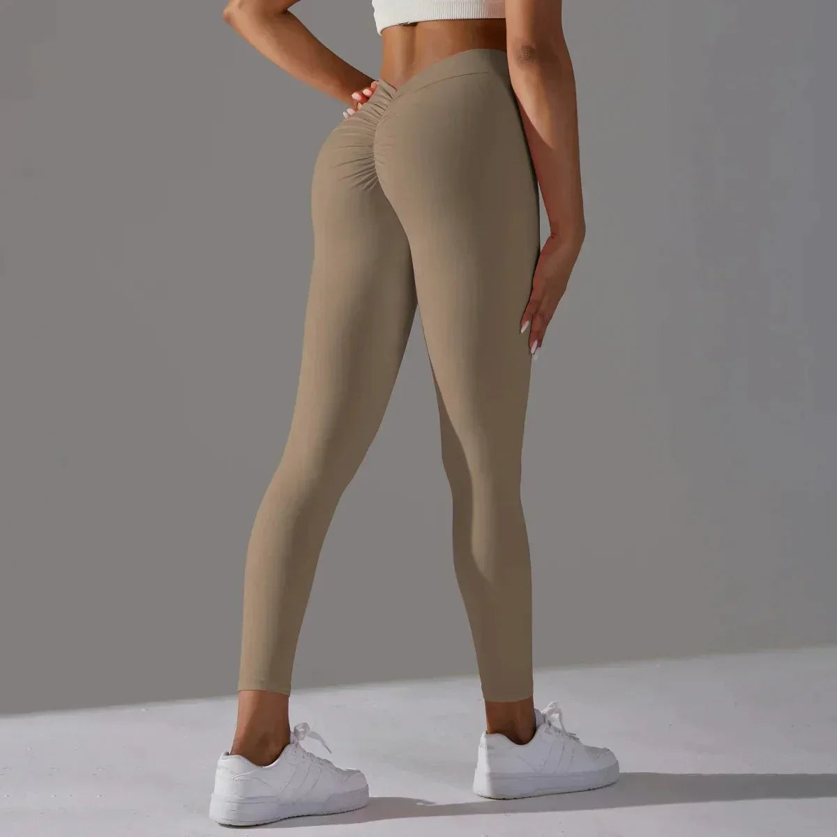 Scrunch Compression Yoga and Fitness Leggings – Sculpting Support for Every Move
