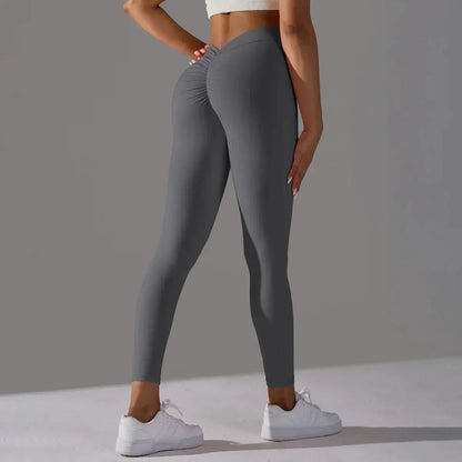 Scrunch Compression Yoga and Fitness Leggings – Sculpting Support for Every Move