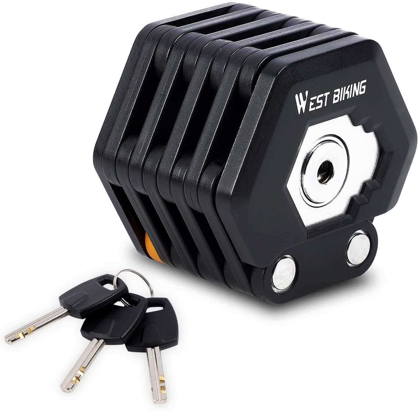 Secure Bicycle Lock - 78cm Folding Lock