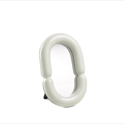 SerenaShape – Elegant Oval Mirror with Sculptural Shape
