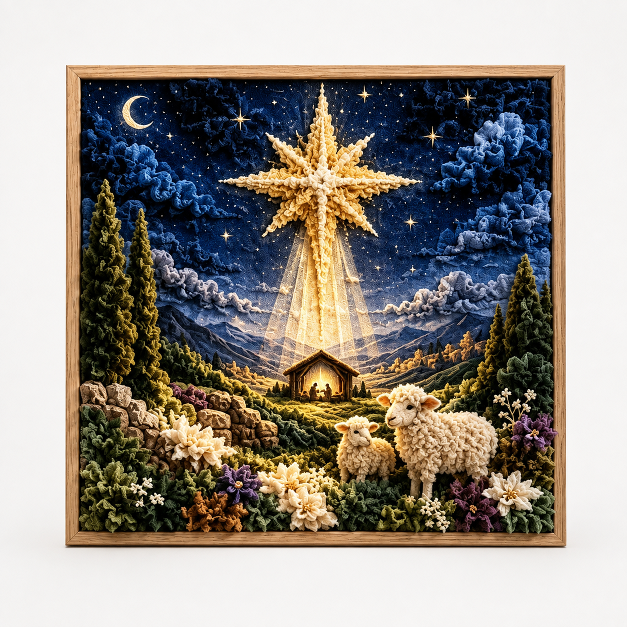 Shepherd 3D Fabric Poke Art Kit