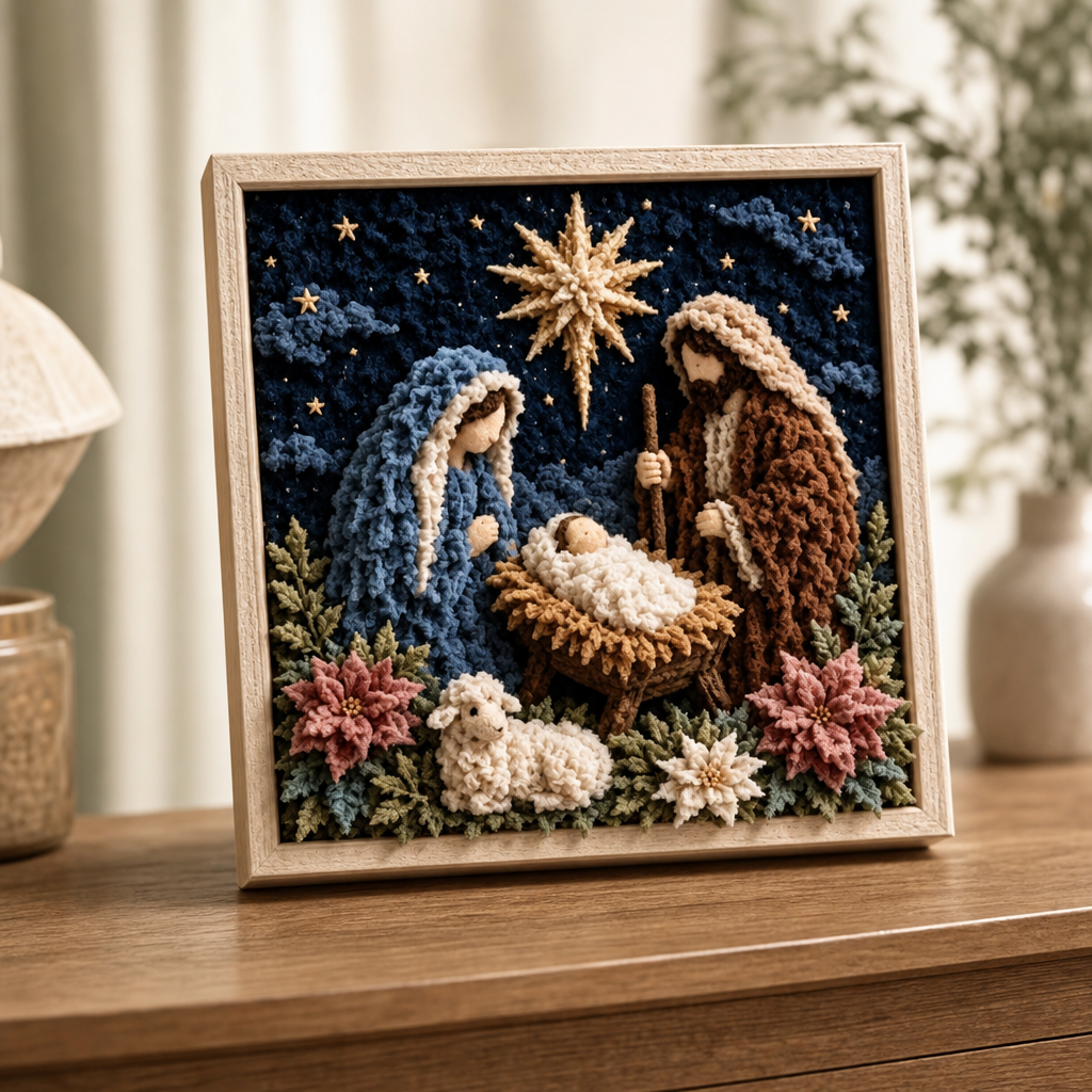 Shepherd 3D Fabric Poke Art Kit