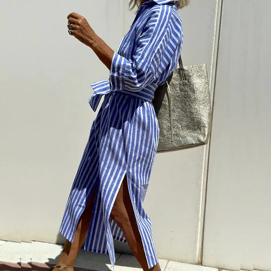 Image of Sherry | Women's Button-Down Midi Dress