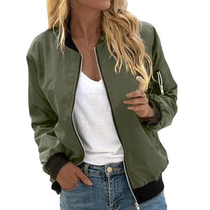 Sheryl | Women's Lightweight Bomber Jacket - Image 1