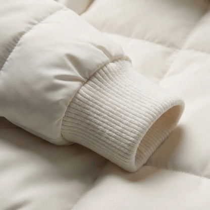 Short Hooded Quilted Winter Jacket