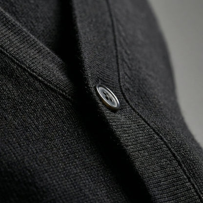 Slim-Fit Long-Sleeve Cardigan