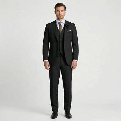Slim-Fit Three-Piece Suit