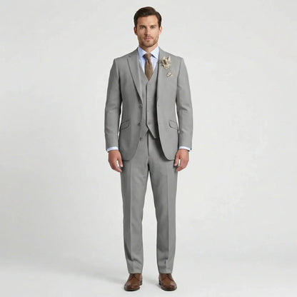 Slim-Fit Three-Piece Suit
