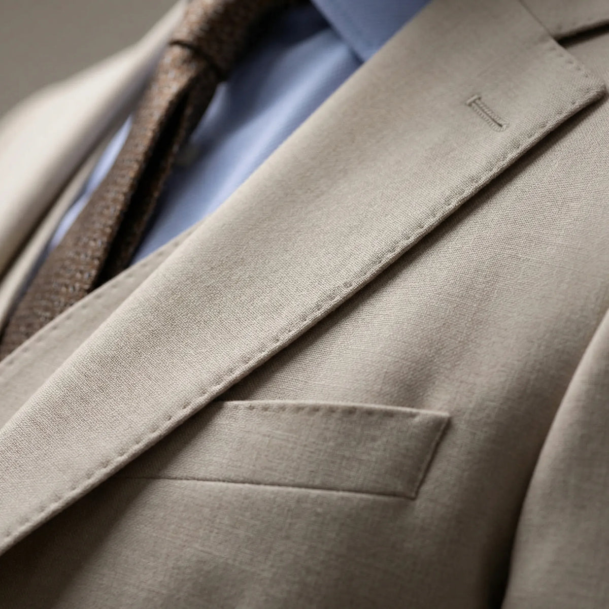 Slim-Fit Three-Piece Suit