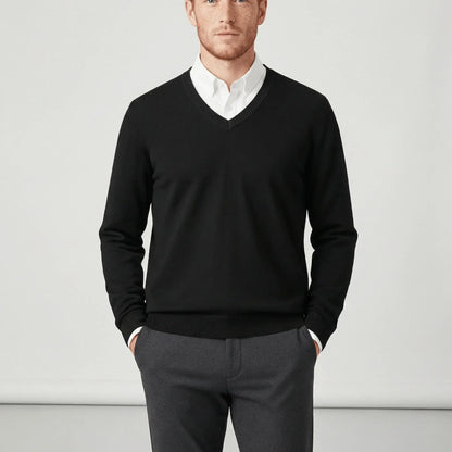 Slim-Fit V-Neck Sweater