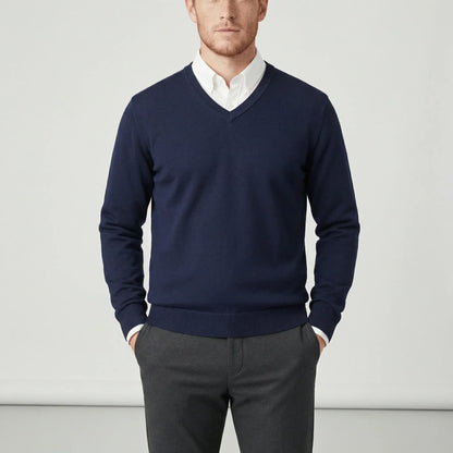 Slim-Fit V-Neck Sweater
