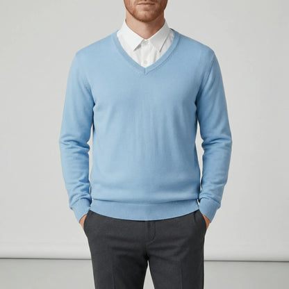 Slim-Fit V-Neck Sweater
