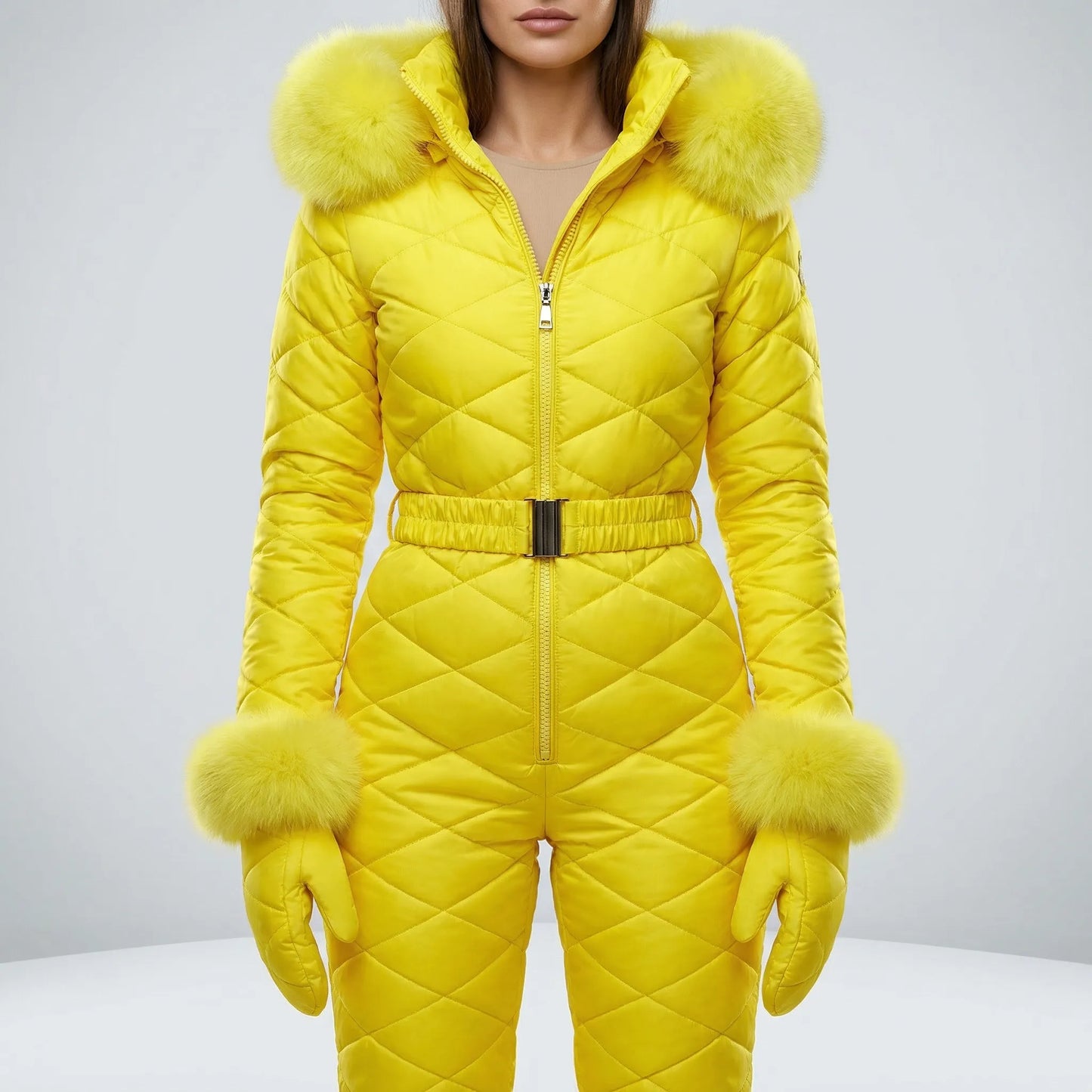 Slim-Fit Women's Winter Suit