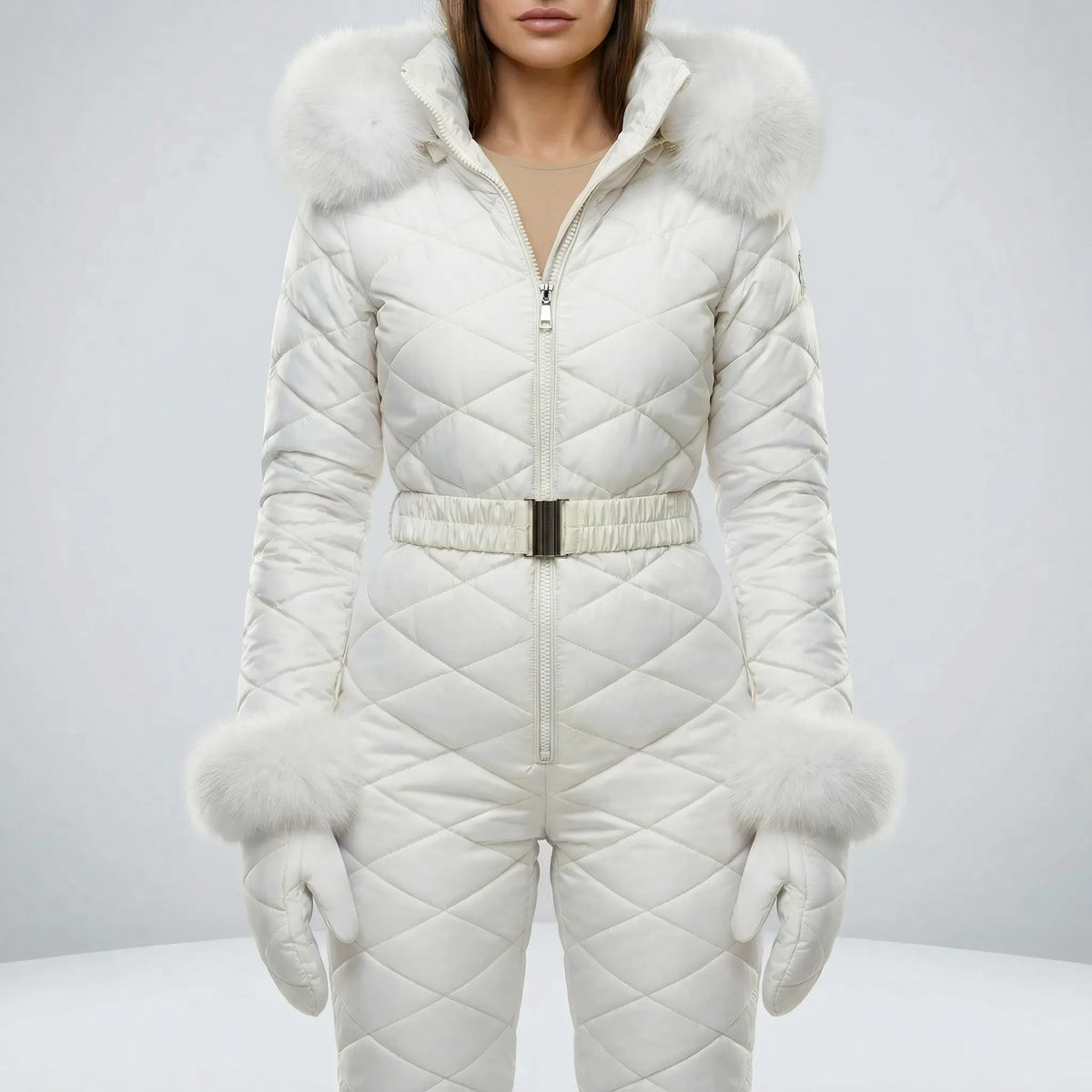 Slim-Fit Women's Winter Suit