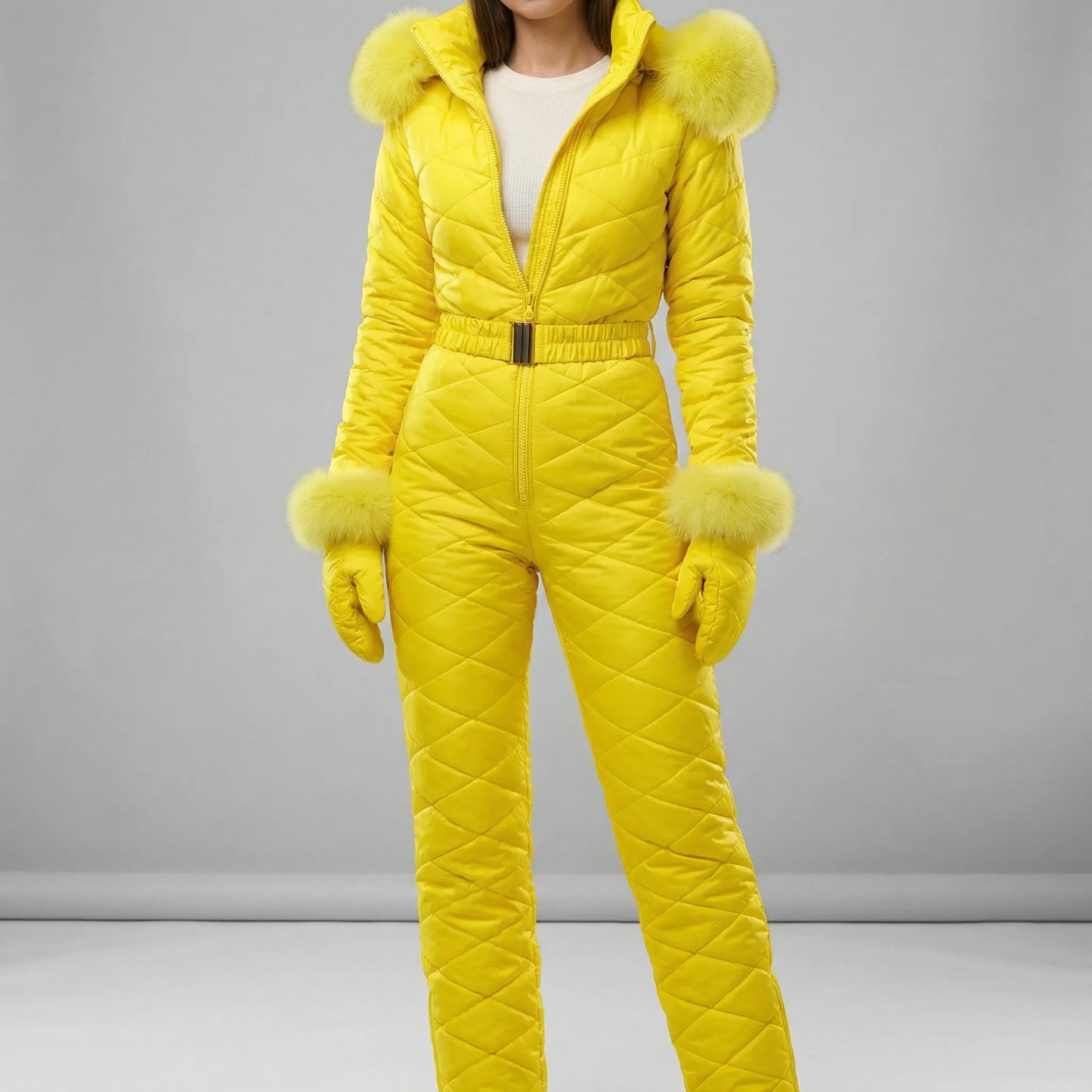 Slim-Fit Women's Winter Suit