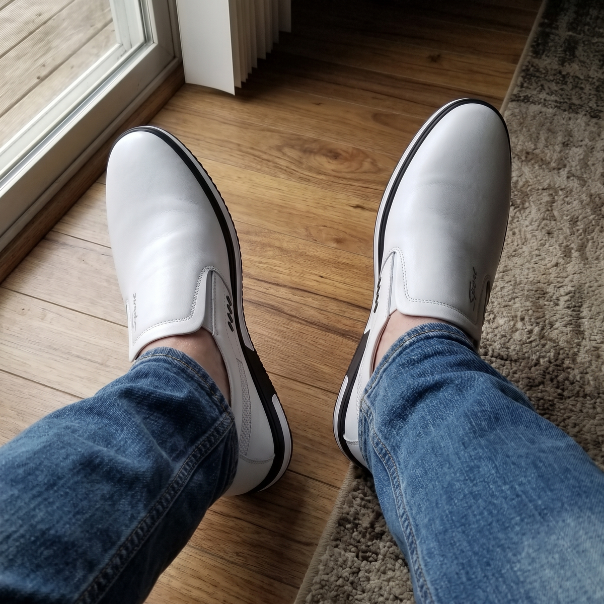 Smart Leather Trainers