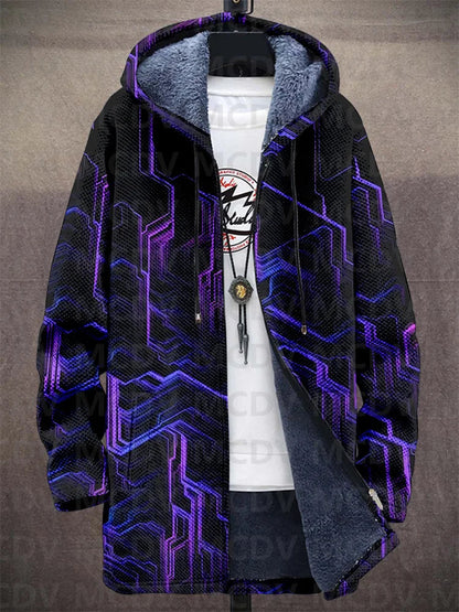 Soft Cardigan with an Edgy Vibe
