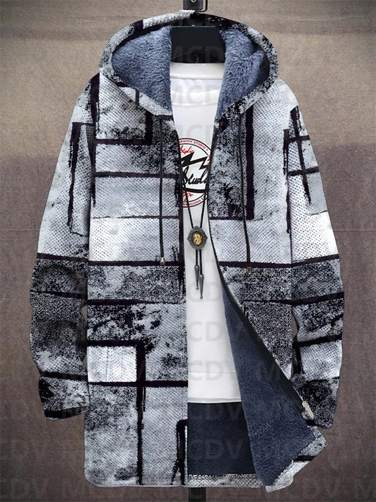 Soft Cardigan with an Edgy Vibe