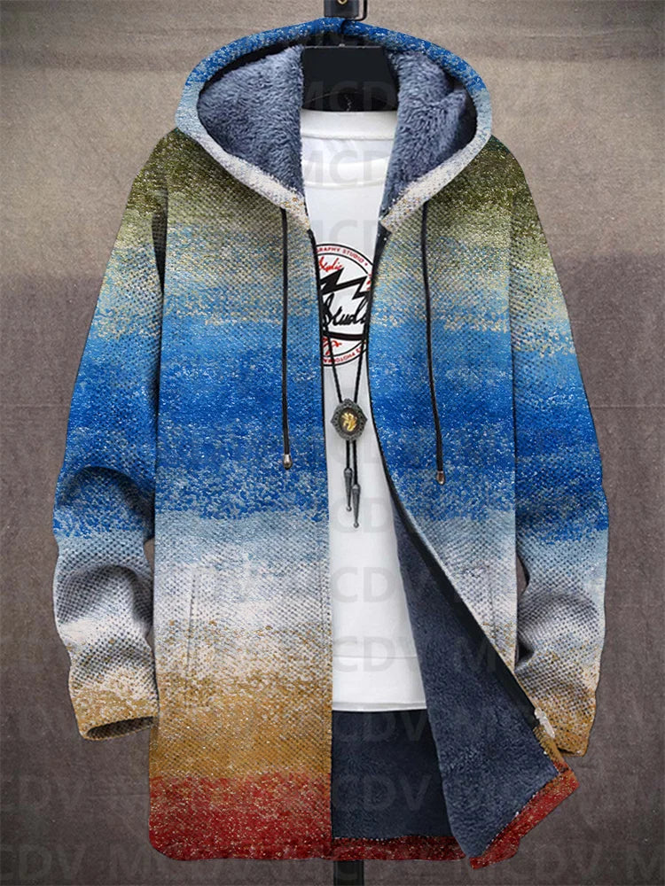 Soft Cardigan with an Edgy Vibe