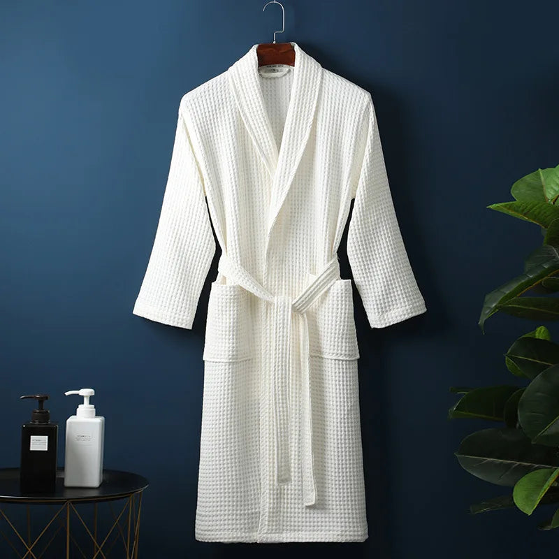 Soft Cotton Bathrobe for Comfort & Relaxation