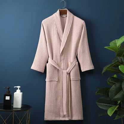 Soft Cotton Bathrobe for Comfort & Relaxation