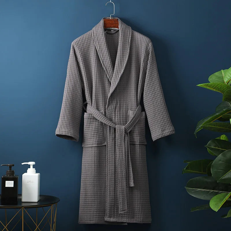 Soft Cotton Bathrobe for Comfort & Relaxation