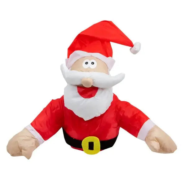 Sound-Activated Moving Santa Claus Christmas Window Figure