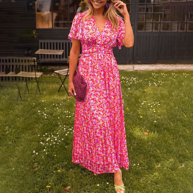 Camille | Elegant V-Neck Dress for Modern Women - Image 7