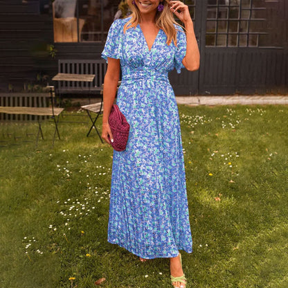 Camille | Elegant V-Neck Dress for Modern Women - Image 5