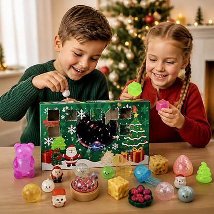 Squishy Christmas Advent Calendar for Kids – 24 Days Full of Surprises