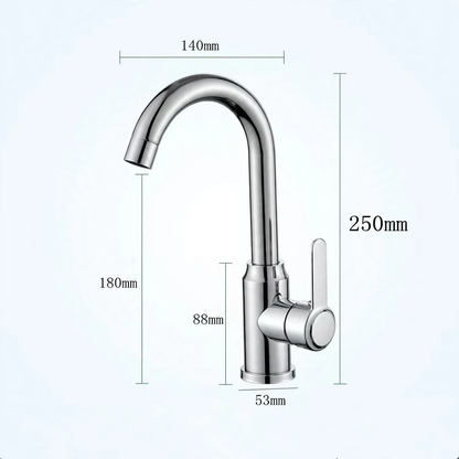 Stainless Steel Kitchen Faucet, Mixer or Cold Water